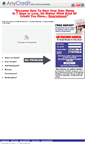 Mobile Screenshot of anycredittoday.com